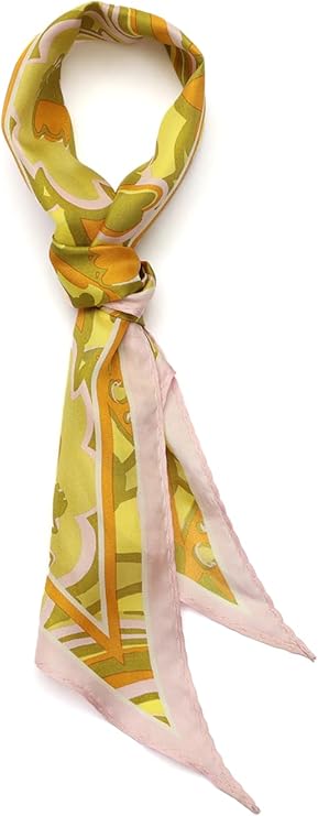 Coach womens Andrea Paisley Printed Silk Triangle1